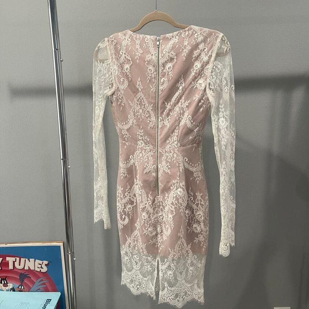 Stylestalker x lioness white lace Dress - size XS - NWT - Picture 6 of 7